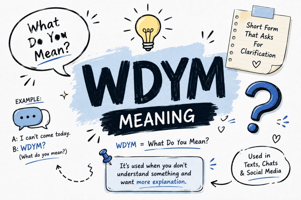 WDYM Meaning