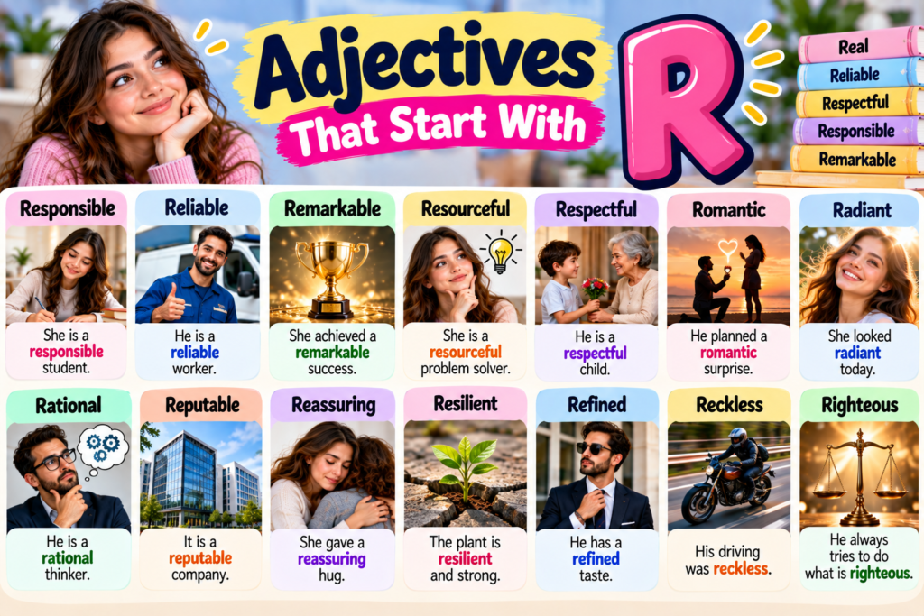 Adjectives That Start With R