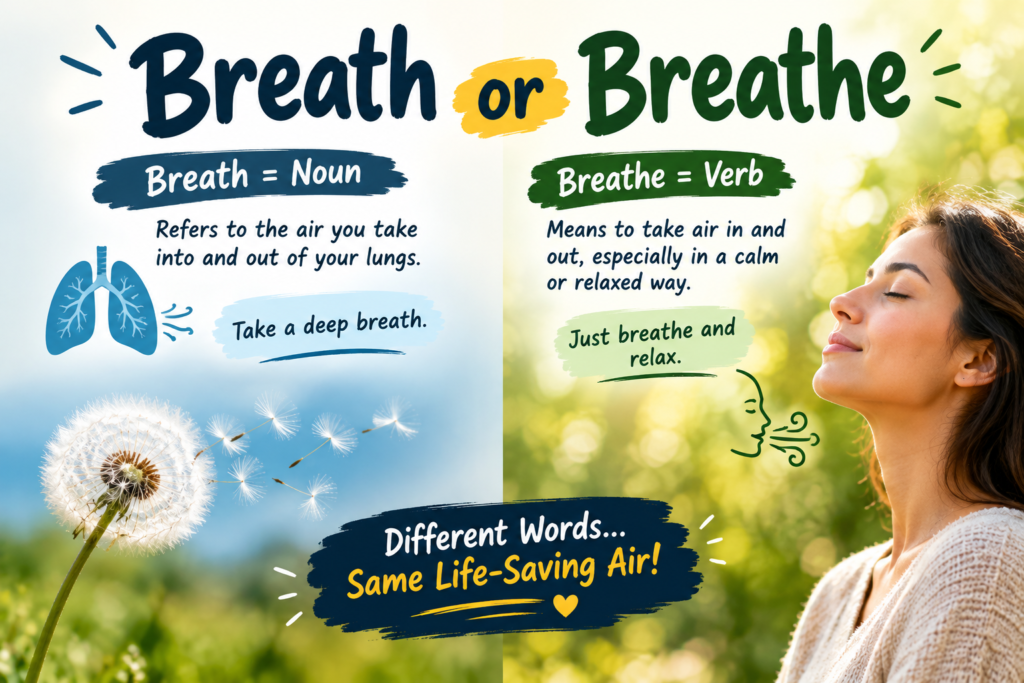 Breath or Breathe