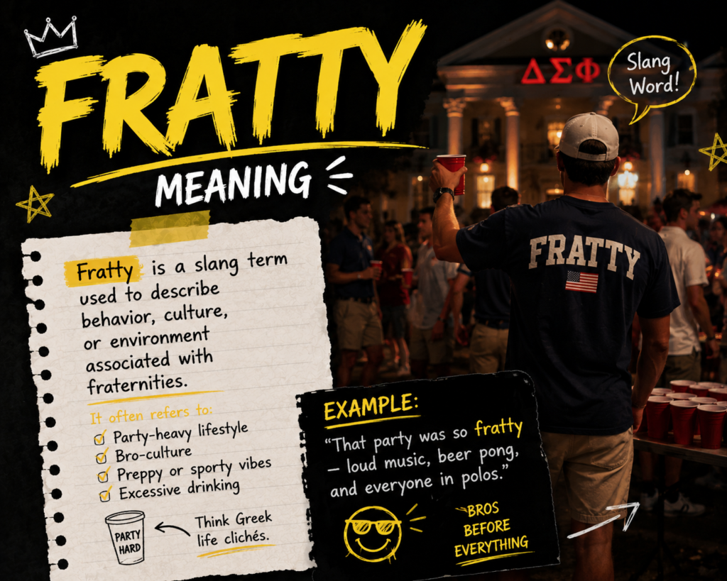 Fratty Meaning
