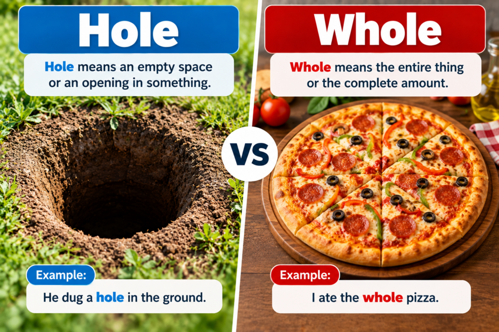 Hole or Whole