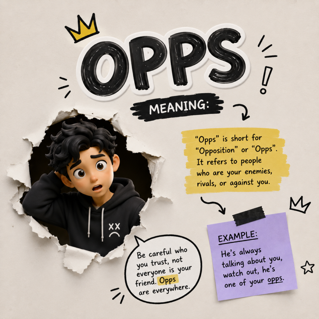 Opps Meaning