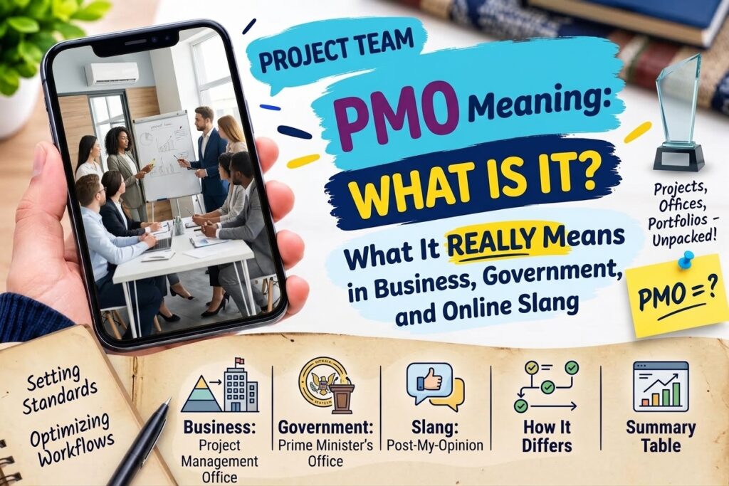 PMO Meaning: What It Really Means in Business, Government, and Online Slang PMO Meaning