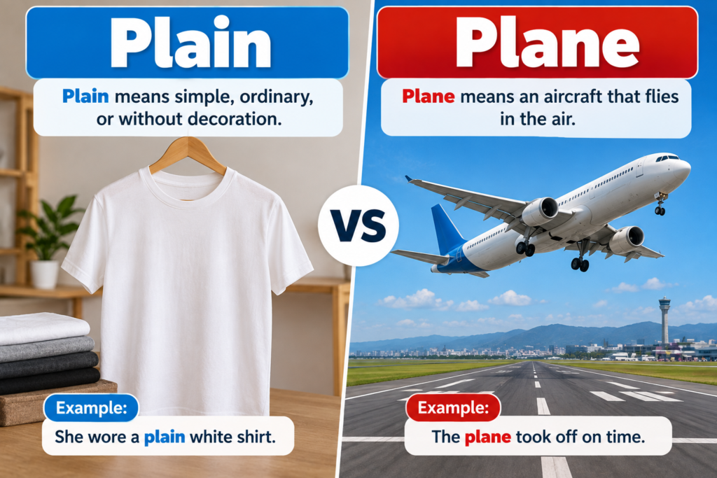 Plain or Plane