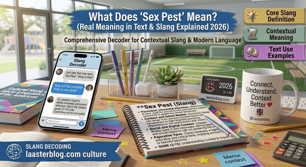 Sex Pest Mean
