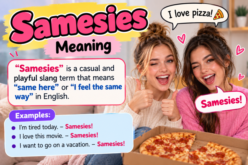 samesies-meaning